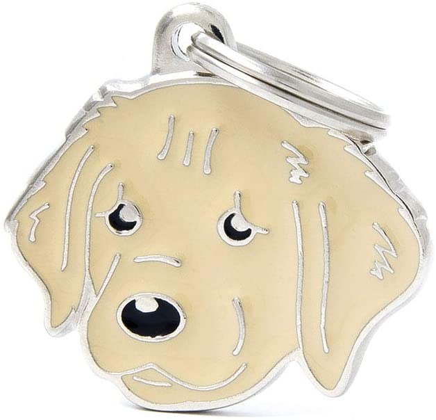 My Family Medaglietta Golden Retriver Crema