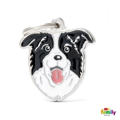 My Family Medaglietta Border Collie