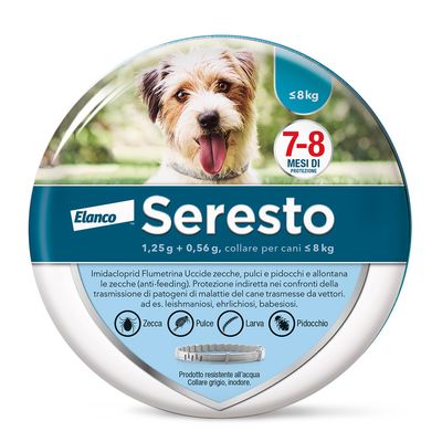 Seresto Collare Antiparassitario Cane < 8 kg