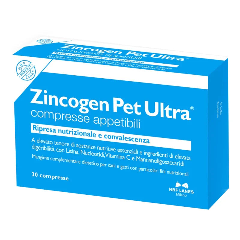 Zincogen Pet Ultra 30 compresse