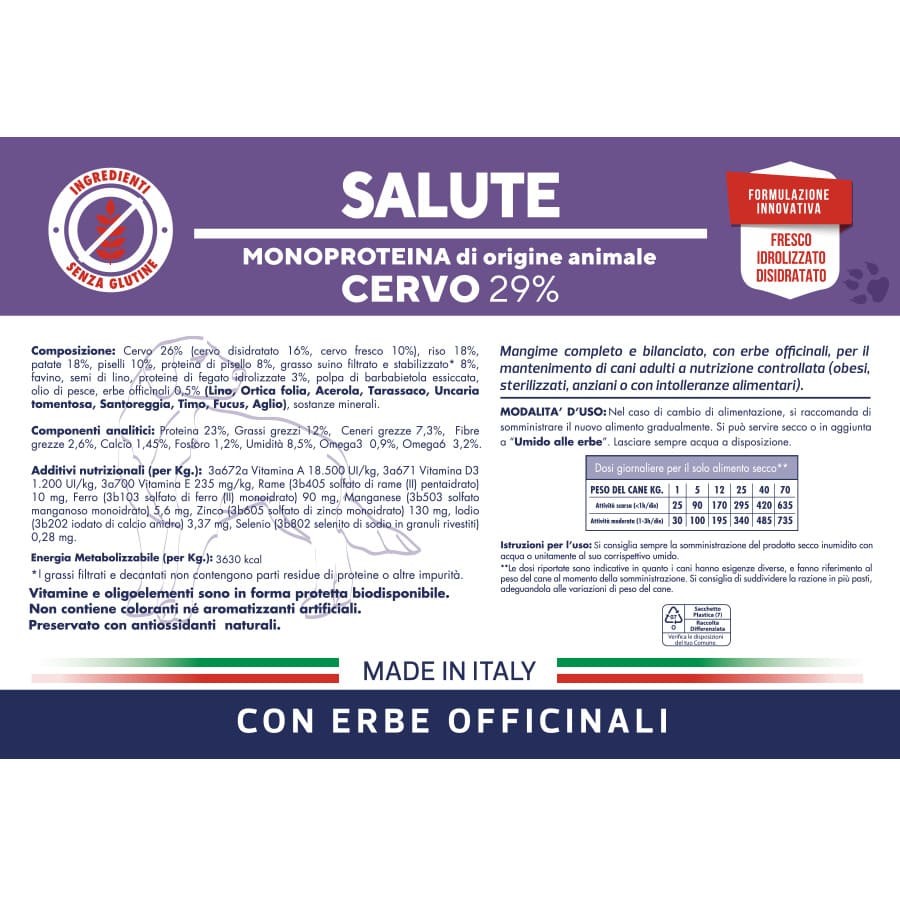 Vetline Salute Cervo 3 kg
