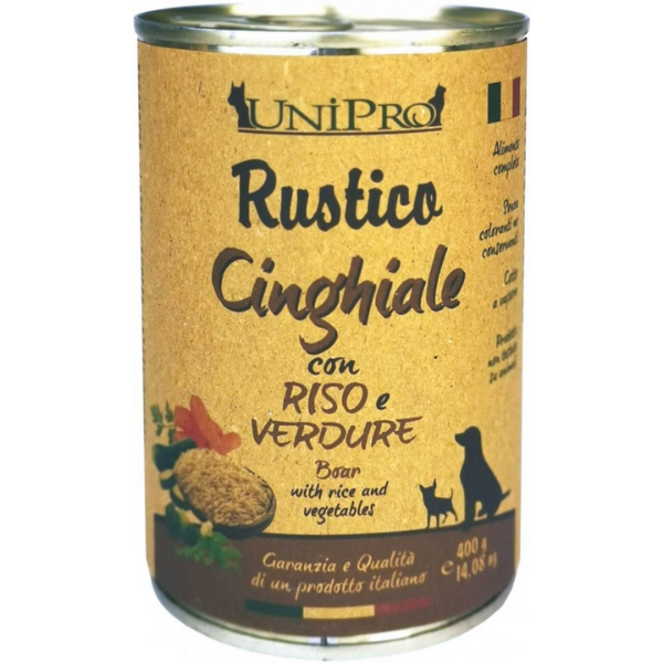Unipro Rustico Cinghiale con Riso e Verdure 400 gr