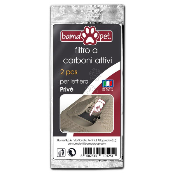 Bama Filtro Antiodore set 2 pz. Lettiera