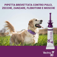 Vectra 3D Cani 25-40  KG 3 Pipette