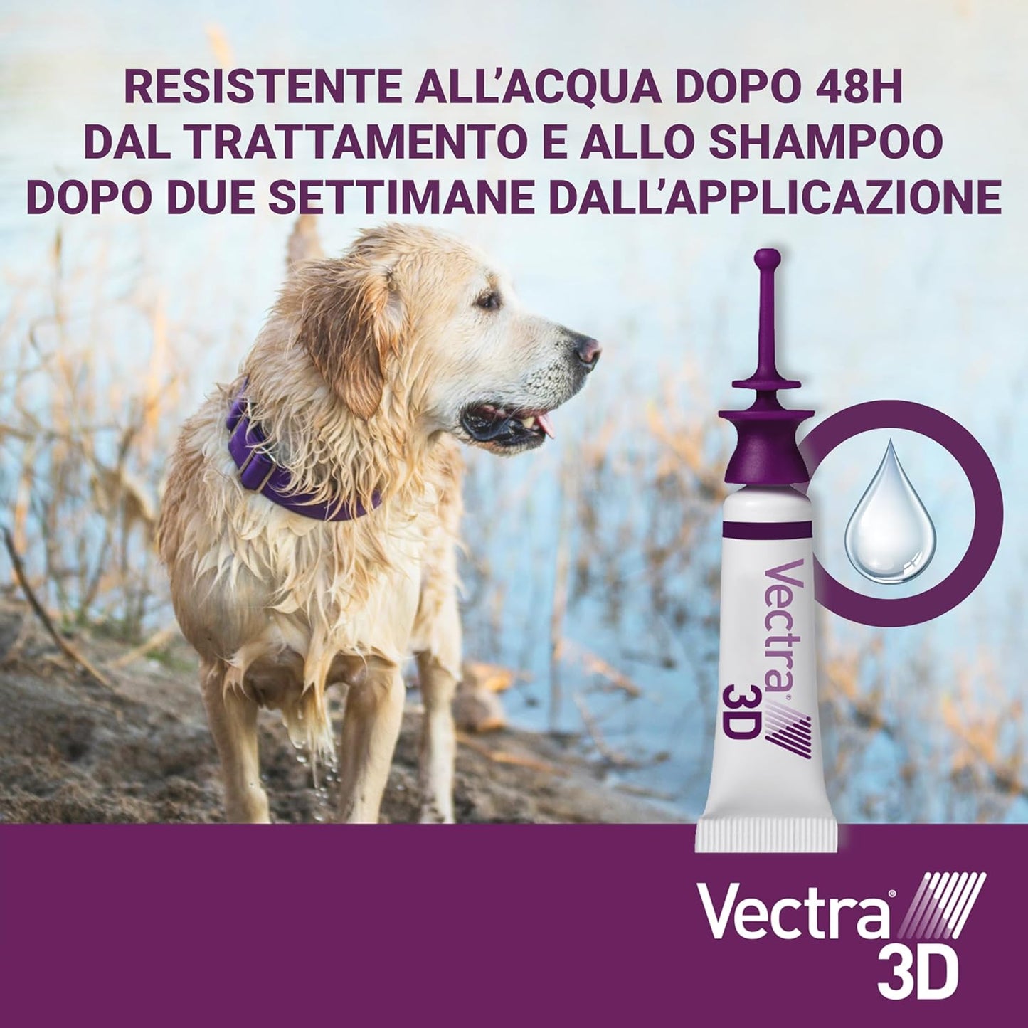 Vectra 3D Cani oltre 40 kg 3 Pipette