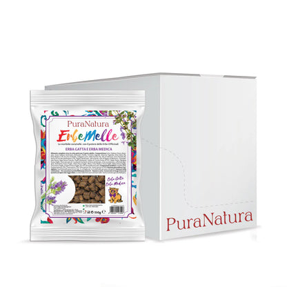 Pura Natura ErbeMelle erba gatta e medica 150 gr