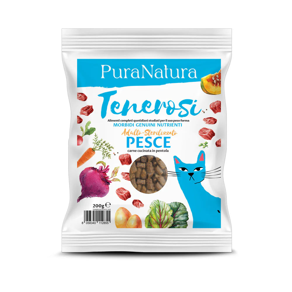 Pura Natura Tenerosi Adult Sterilizzato Pesce 800 gr