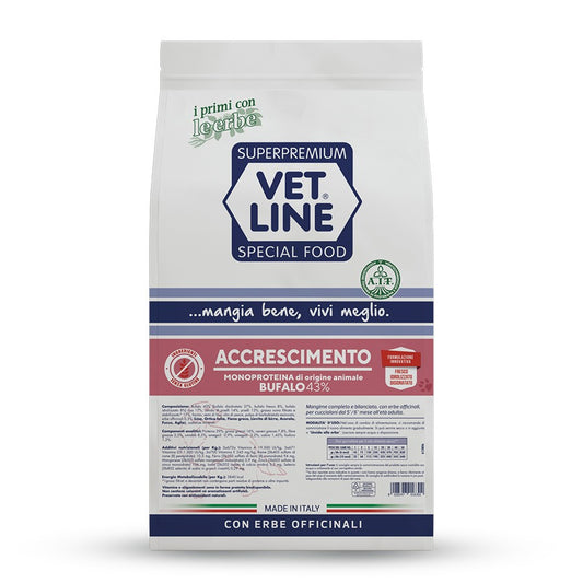Vetline Accrescimento Bufalo 12,5 kg