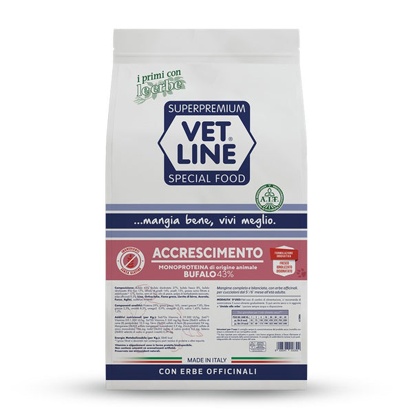 Vetline Accrescimento Bufalo 12,5 kg