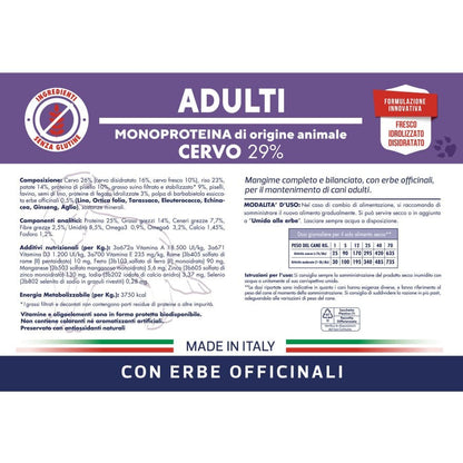 Vetline Adulti Cervo 3 kg