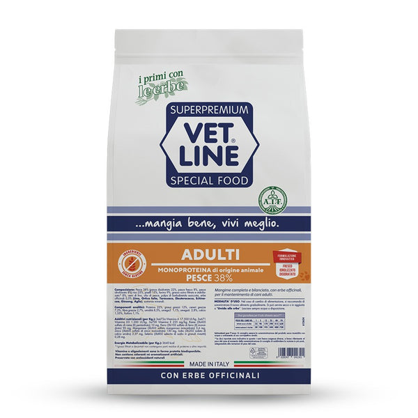 Vet Line Adulti Pesce 3 kg