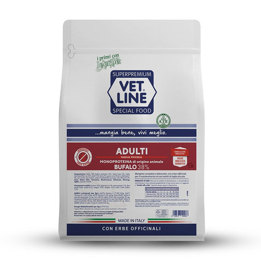 Vetline Adulti Taglia Piccola Bufalo 800 gr