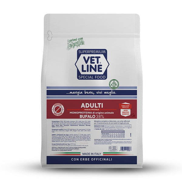 Vetline Adulti Taglia Piccola Bufalo 12,5 kg