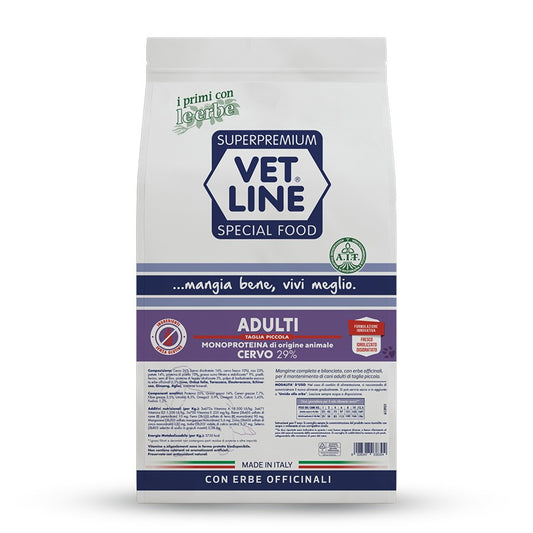 Vetline Adulti Taglia Piccola Cervo 800 gr