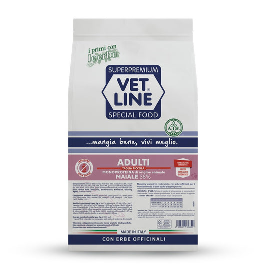 Vetline Adulti Taglia Piccola Maiale 12,5 kg