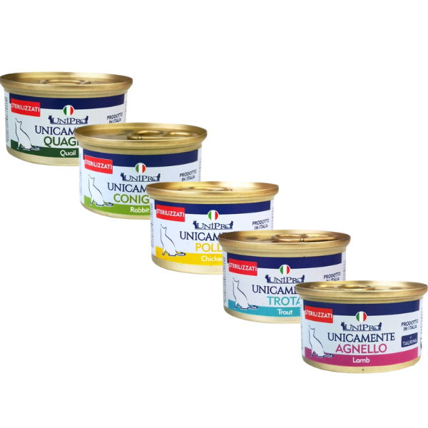 Unipro Unicamente Sterilizzato Coniglio 85 gr