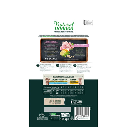 Natural Trainer SQN H.G. Sterilised Tacchino 1,25 Kg