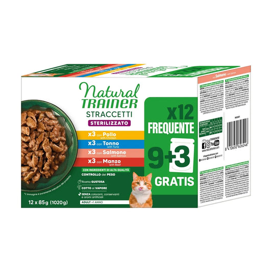 Natural Trainer Straccetti Sterilizzato 12x85 gr