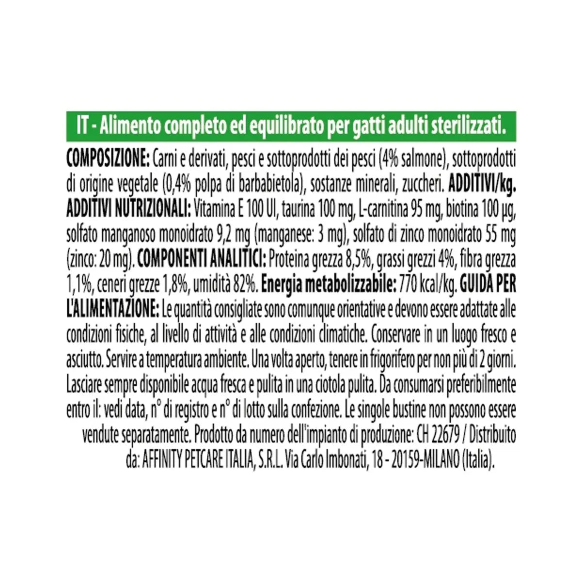 Natural Trainer Straccetti Sterilizzato 12x85 gr