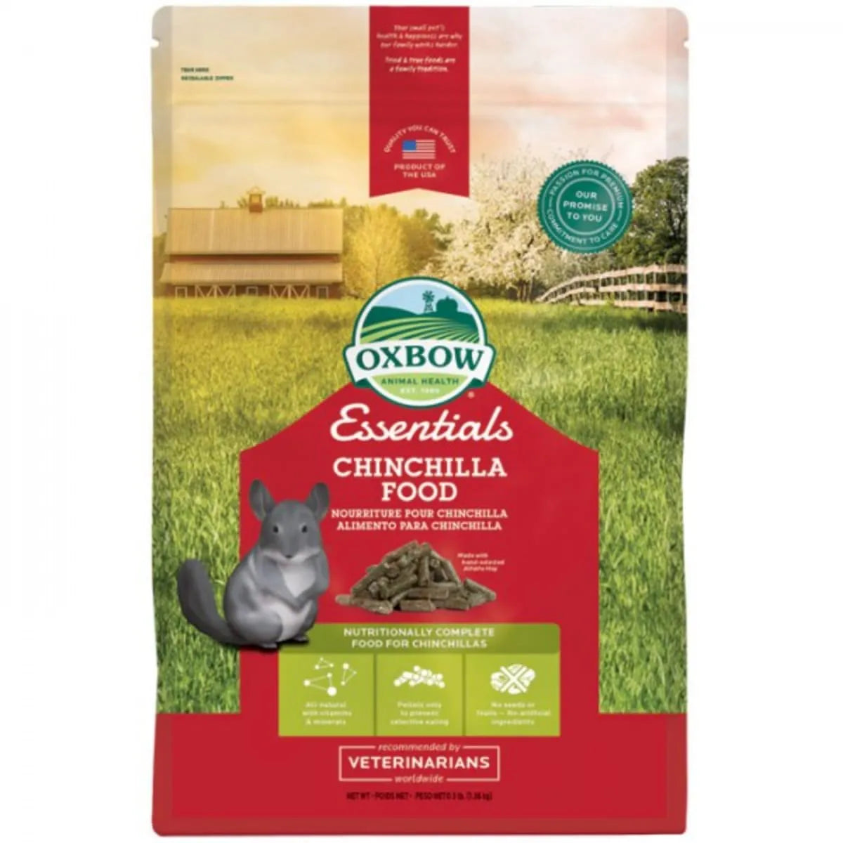 Oxbow Poof Sabbia per Chinchillà 1,36 kg