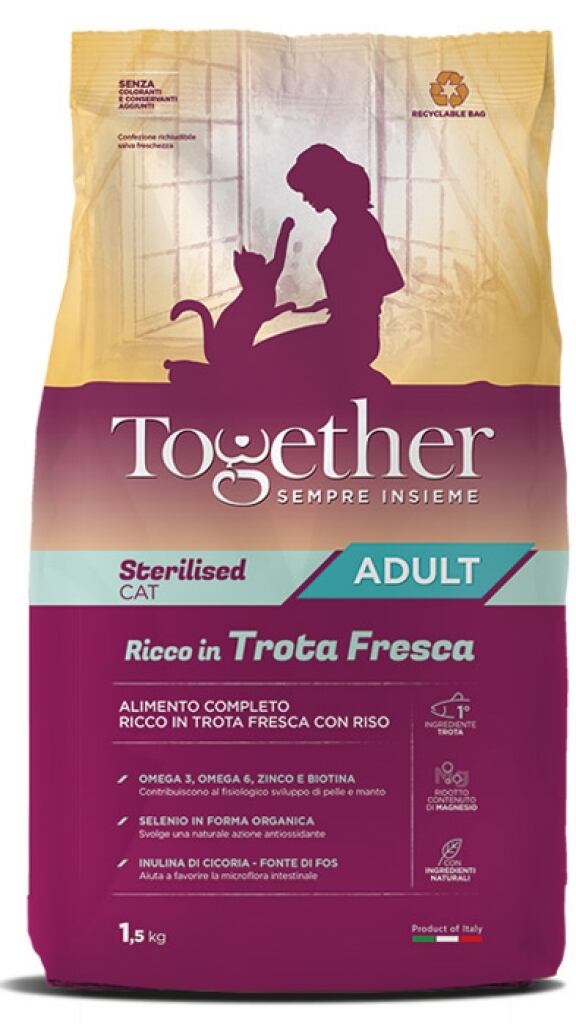 Togheter Adult Sterilised Trota 1,5 kg