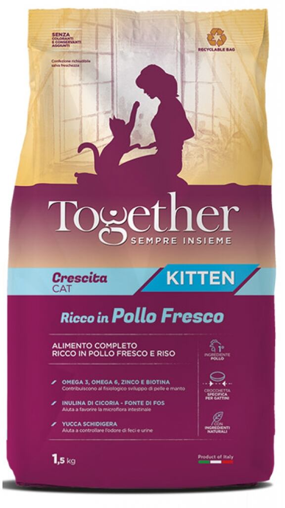 Togheter Kitten con Pollo Fresco 300 gr
