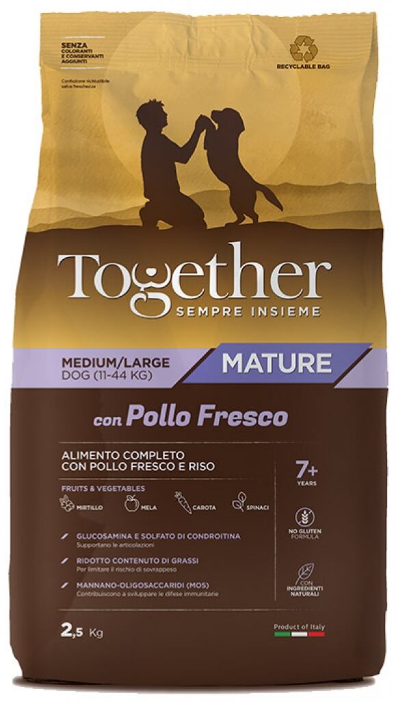 Together Medium/Maxi Mature con Pollo Fresco 2 kg