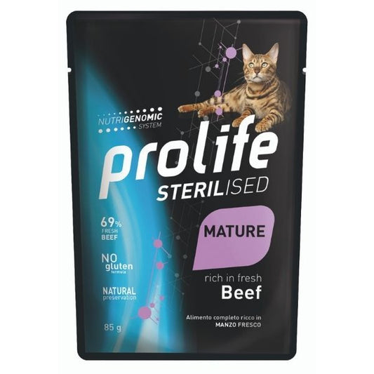 Prolife Sterilised Umido per Gatti 85 gr