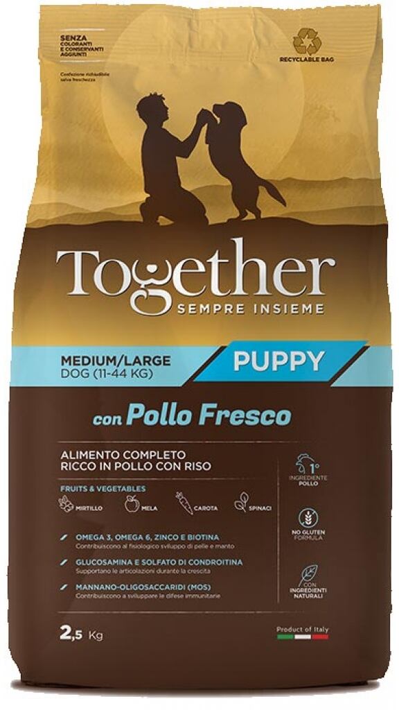 Togheter Puppy Medium Large Pollo 2,5 Kg