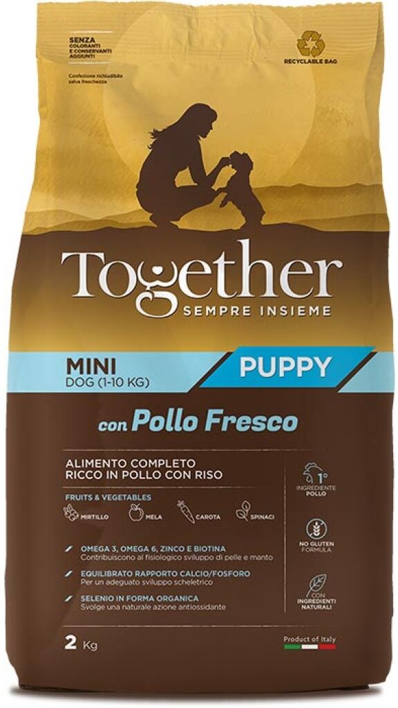Together Mini Puppy con Pollo Fresco 800 gr