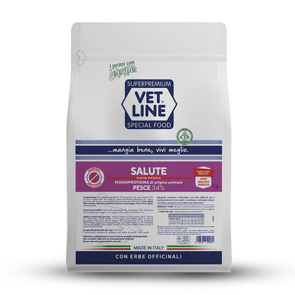 Vet Line Salute Taglia Piccola Pesce 800 gr