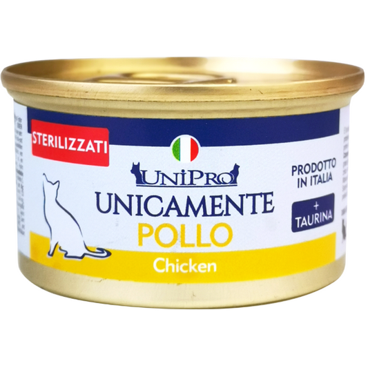 UniPro Unicamente Sterilizzato Pollo 85 gr
