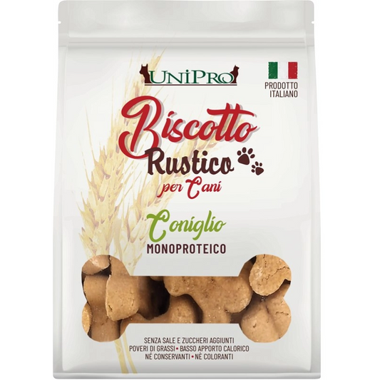 Unipro Biscotto Rustico Monoproteico Coniglio 300 gr
